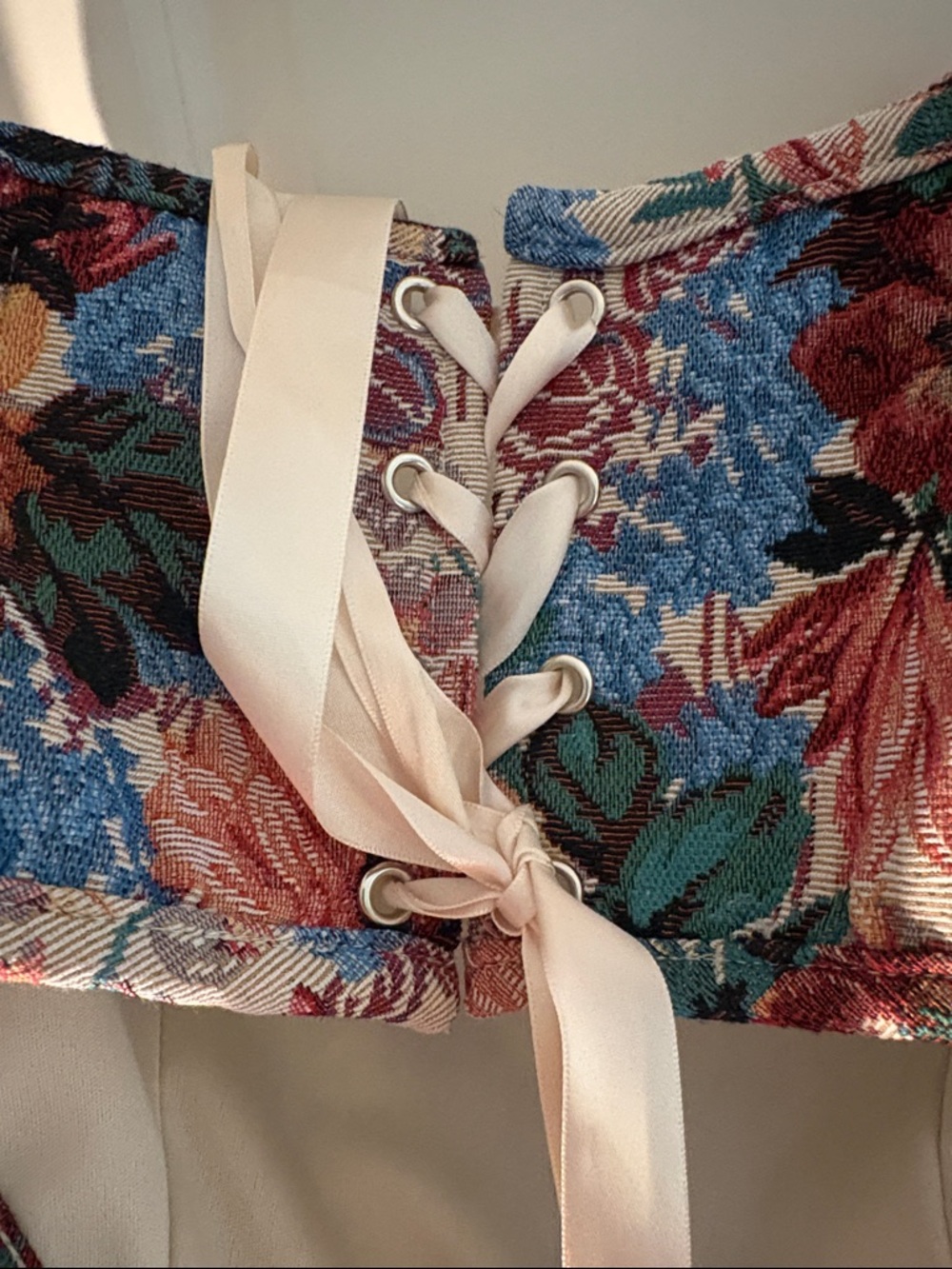 American Threads Floral Tapestry Corset - Multicolor - Picture 7 of 10